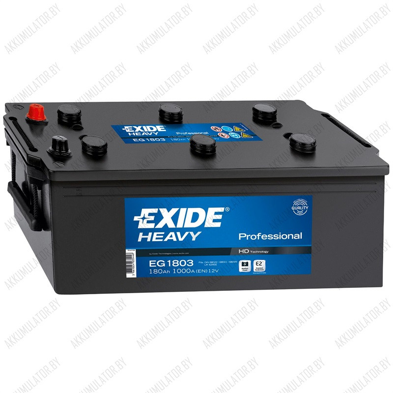 Аккумулятор Exide HEAVY EG1803 / 180Ah / 1 000А