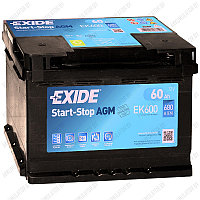 Аккумулятор Exide Hybrid AGM EK600 / 60Ah / 680А