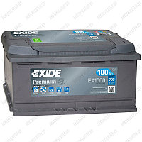 Аккумулятор Exide Premium EA1000 / 100Ah / 900А
