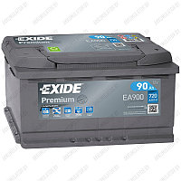 Аккумулятор Exide Premium EA900 / 90Ah / 720А