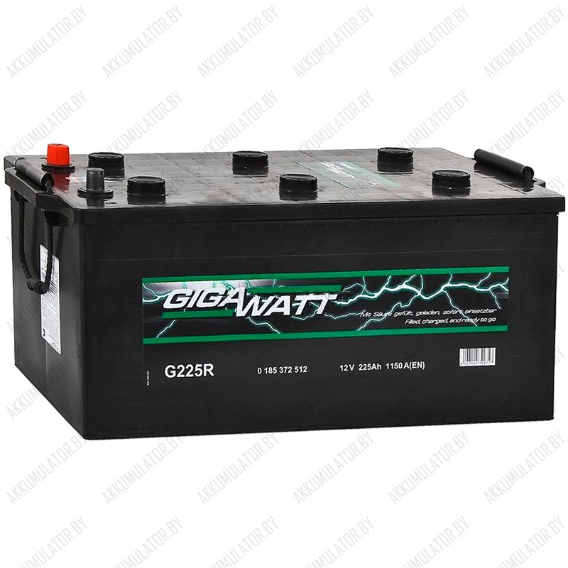 Аккумулятор GIGAWATT G225L / [725 012 115] / 225Ah / 1 150А