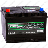 Аккумулятор GIGAWATT G68JL / [568 405 055] / 68Ah / 550А / Asia / Прямая полярность