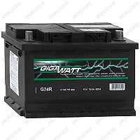 Аккумулятор GIGAWATT G74R / [574 104 068] / 74Ah / 680А