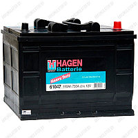 Аккумулятор Hagen Starter 61047 / 110Ah / 750А / Обратная полярность / 335 x 175 x 235