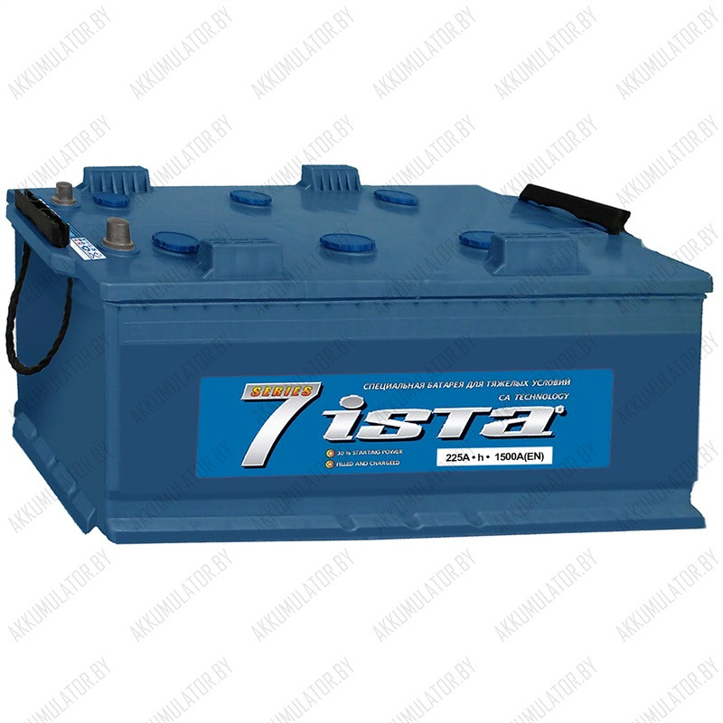 Аккумулятор ISTA 7 Series 6CT-225 / 225Ah / 1 500А