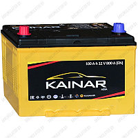Аккумулятор Kainar 100Ah / 800А / Asia / Прямая полярность / 306 x 173 x 200 (220)