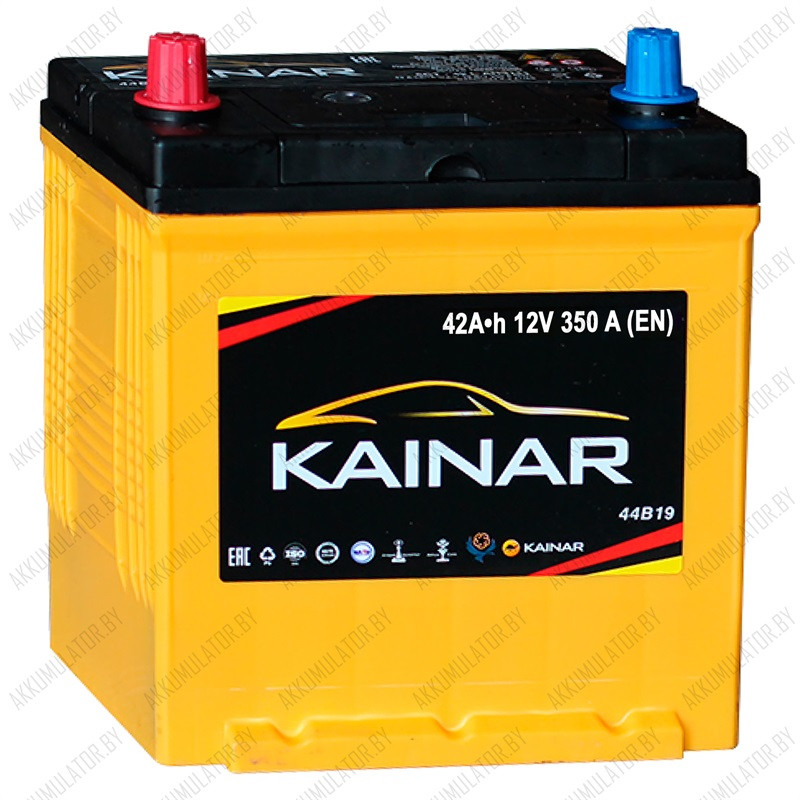 Аккумулятор Kainar / 42Ah / 350А / Asia / Прямая полярность - фото 1 - id-p121280775
