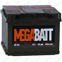 Аккумулятор Mega Batt 6СТ-60 / 60Ah / 450А / Обратная полярность / 242 x 175 x 190