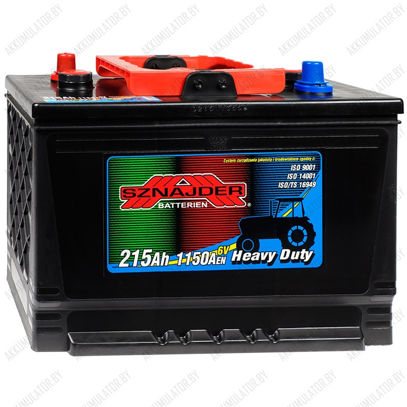 Аккумулятор Sznajder Farmer 6-Volt / 215 17 / 215Ah / 1 150А - фото 1 - id-p75048917