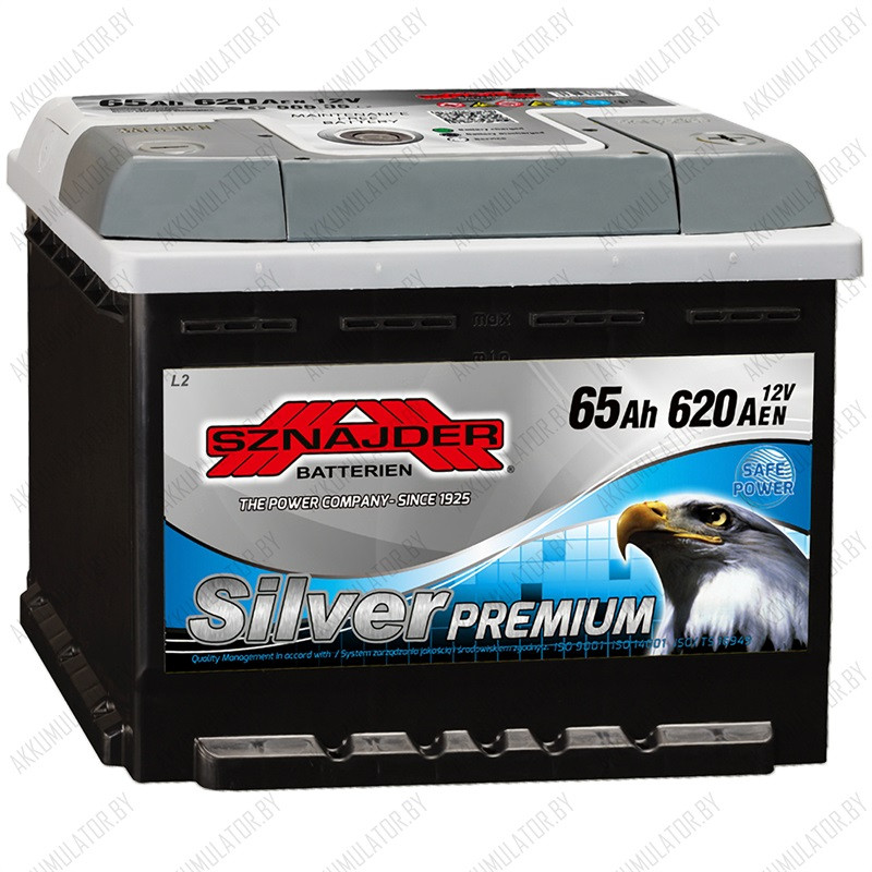 Аккумулятор Sznajder Silver Premium / 565 35 / 65Ah / 620А - фото 1 - id-p75048945