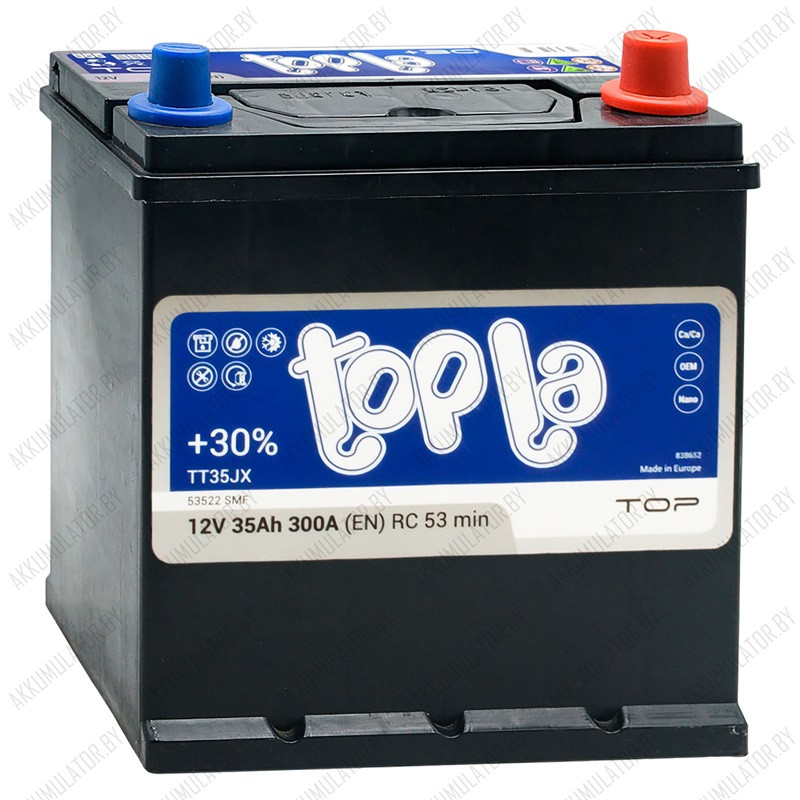 Аккумулятор Topla TOP JIS / [118735] / 35Ah / 300А / Asia