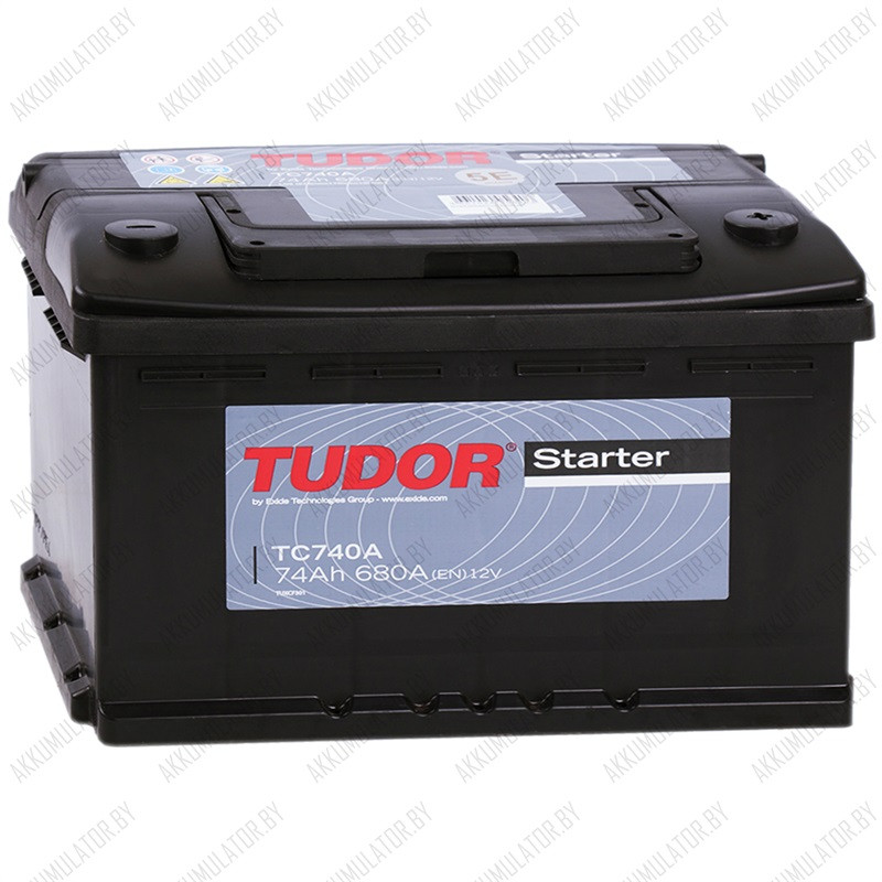 Аккумулятор Tudor Starter 74Ah / 680А