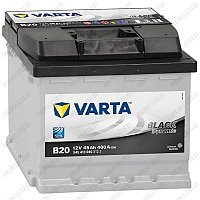 Аккумулятор Varta Black Dynamic B20 / [545 413 040] / 45Ah / 400А / Прямая полярность / 207 x 175 x 190