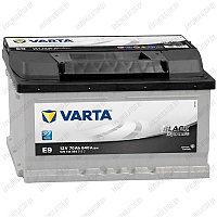 Аккумулятор Varta Black Dynamic E9 / [570 144 064] / Низкий / 70Ah / 640А