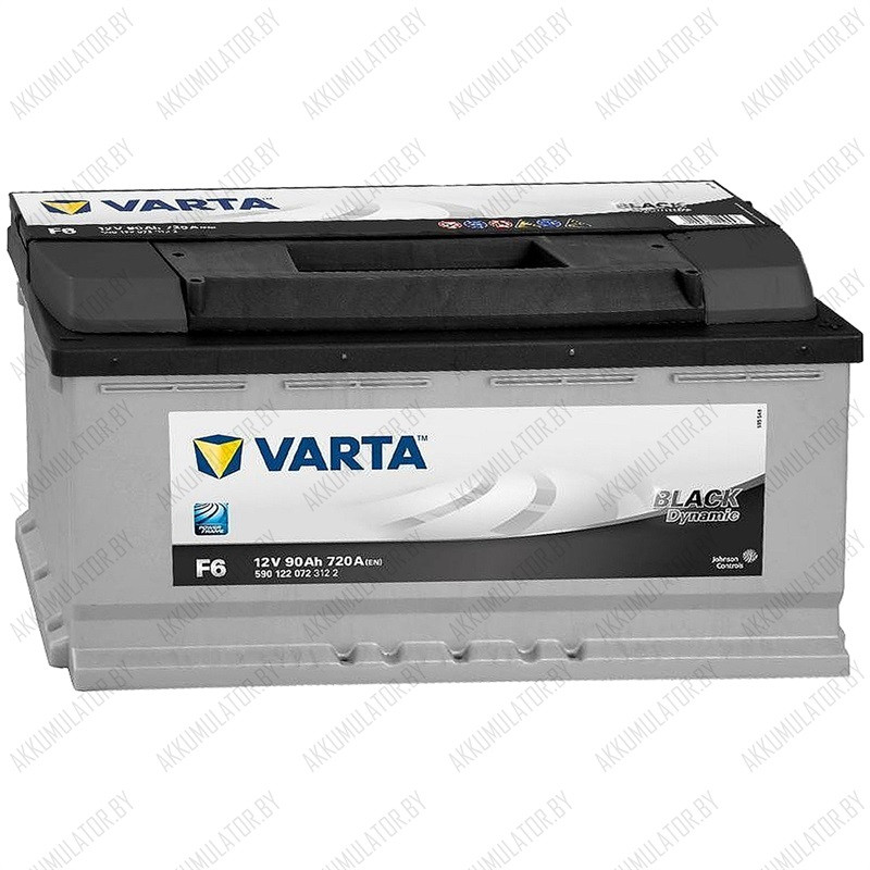 Аккумулятор Varta Black Dynamic F6 / [590 122 072] / 90Ah / 720А