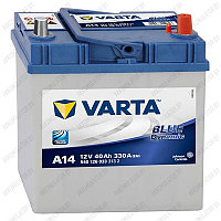 Аккумулятор Varta Blue Dynamic Asia A14 / [540 126 033] / 40Ah / 330А