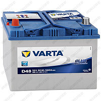 Аккумулятор Varta Blue Dynamic Asia D48 / [560 411 054] / 60Ah / 540А / Прямая полярность