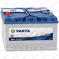 Аккумулятор Varta Blue Dynamic Asia E24 / [570 413 063] / 70Ah / 630А / Прямая полярность