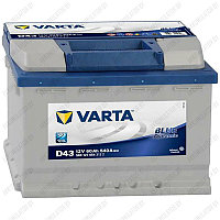 Аккумулятор Varta Blue Dynamic D43 / [560 127 054] / 60Ah / 540А / Прямая полярность