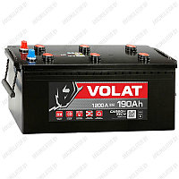 Аккумулятор VOLAT Truck 190Ah / 1 200А / Обратная полярность / 524 x 239 x 240