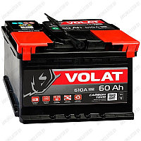 Аккумулятор VOLAT Ultra / Низкий / 60Ah / 610А / Прямая полярность