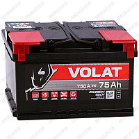 Аккумулятор VOLAT Ultra 75Ah / 750А / Прямая полярность