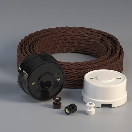 Аксессуары для монтажа накладной проводки серии Retro