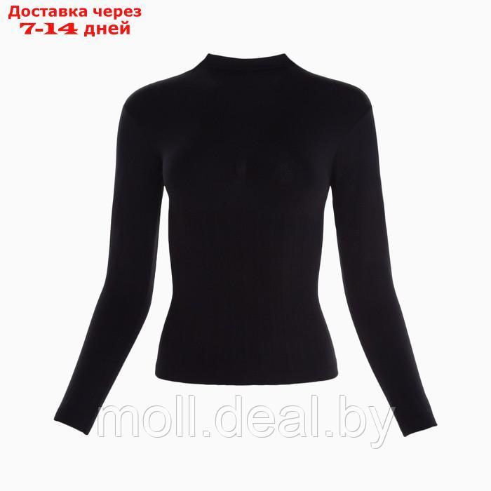 Термобельё женское (джемпер), цвет чёрный, размер 50-52 (L) - фото 6 - id-p215247651