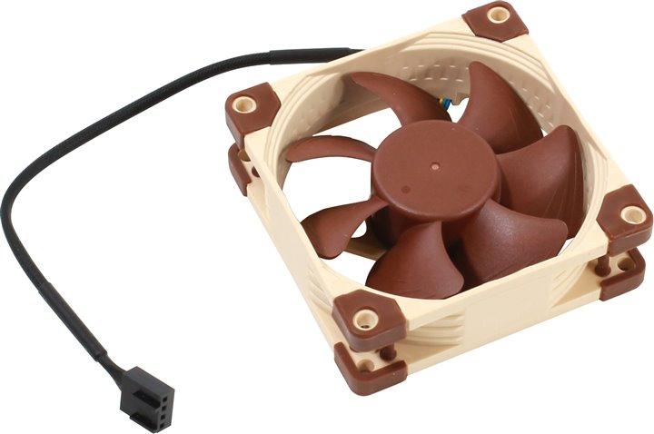 Noctua NF-A8 PWM (4пин, 80x80x25мм, 17.7дБ, 2200 об/мин)
