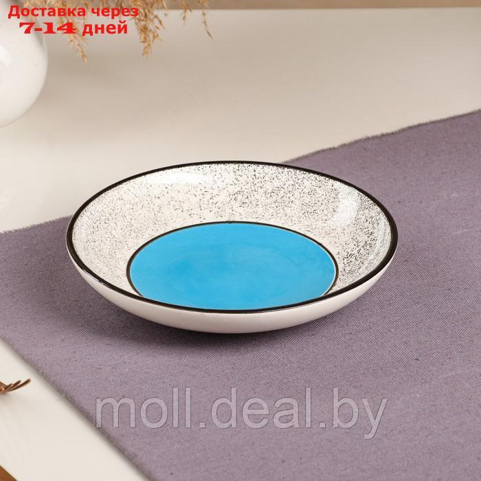 Набор посуды "Восточный", керамика, сини, 18 предметов: 6 шт-20 см, 6 шт-25 см, 6 шт-15 см 700 мл , Иран - фото 5 - id-p215248374