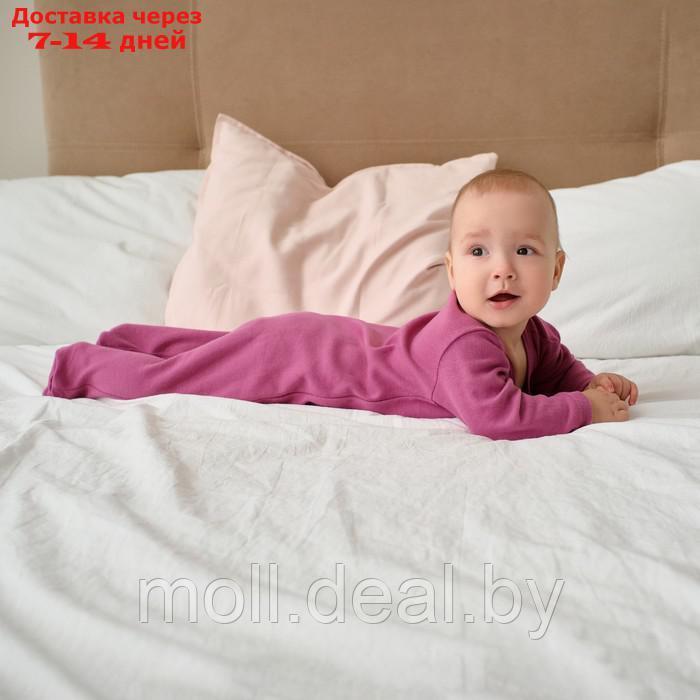 Комбинезон детский MINAKU, цвет малиновый, рост 62-68 см - фото 3 - id-p215248457