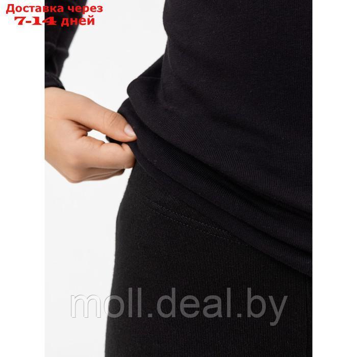 Леггинсы для девочки (Термо), цвет чёрный, рост 150-152 - фото 3 - id-p215261422