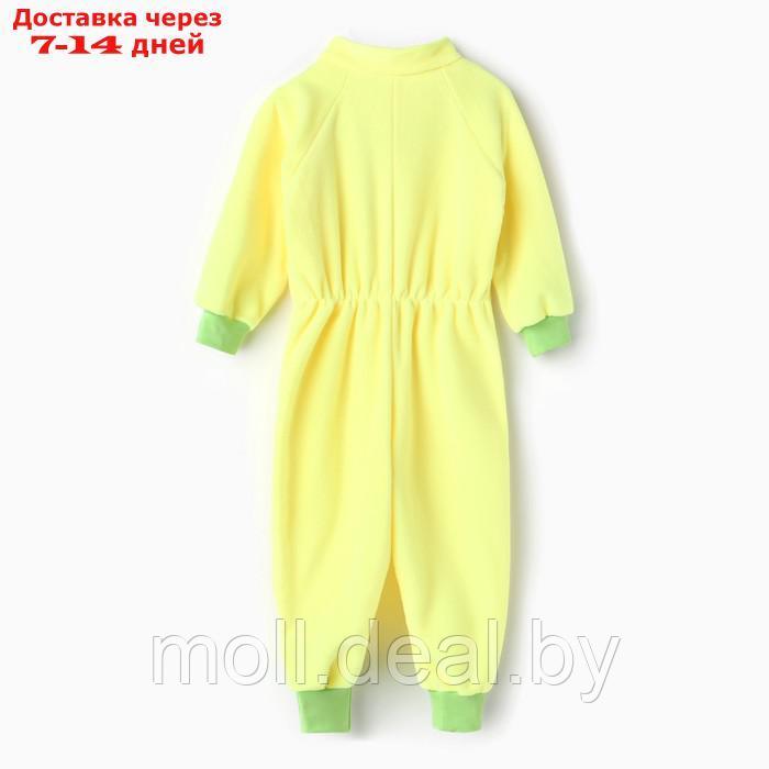 Комбинезон детский, цвет жёлтый неон, рост 86-92 см - фото 5 - id-p215261448
