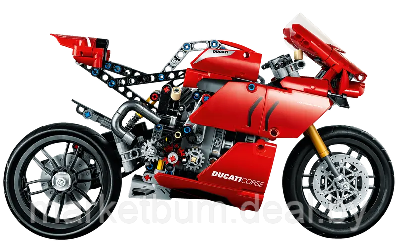 Конструктор LEGO Technic, Ducati Panigale V4 R, 42107 - фото 5 - id-p215272319
