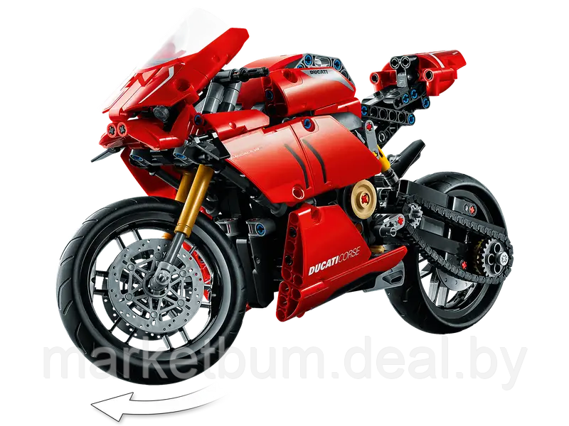 Конструктор LEGO Technic, Ducati Panigale V4 R, 42107 - фото 6 - id-p215272319