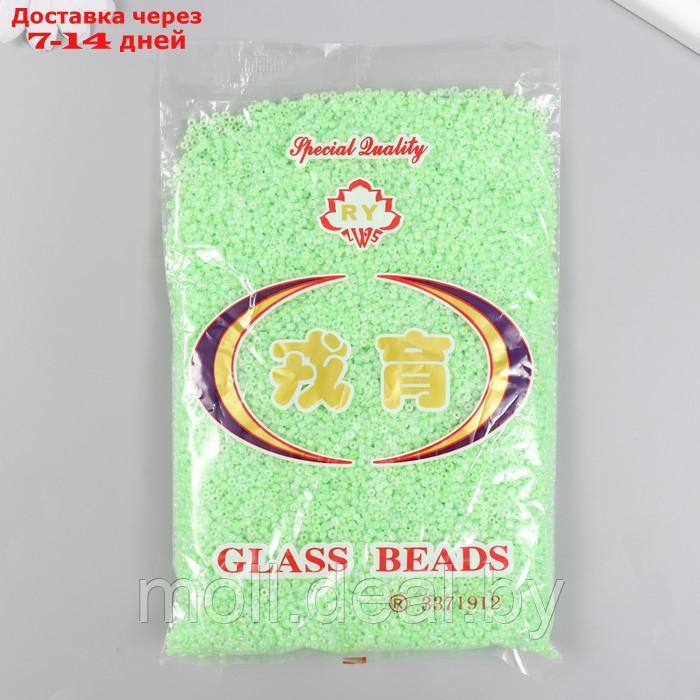 Бисер стекло 12/0 "Зелёный чай" полупрозрачный перламутр 450 гр - фото 3 - id-p215258324