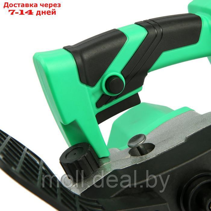 Пила цепная аккумуляторная ZITREK GreenSaw 20 PRO, 20 В, 2х4 Ач, Li-ion, шина 30 см, 15 м/с - фото 4 - id-p215259909