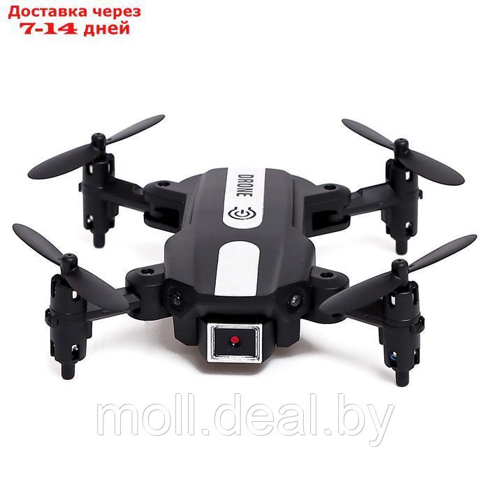 АВТОГРАД Квадрокоптер FLASH DRONE, камера 480P, Wi-FI, с сумкой, цвет черный - фото 3 - id-p215250118