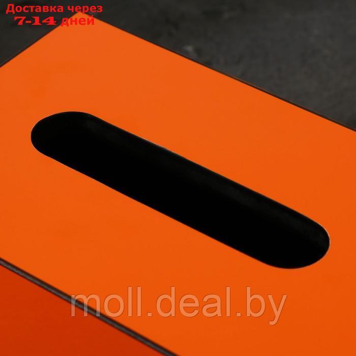 Держатель для салфеток из акрила, цвет оранжевый - фото 7 - id-p215260002
