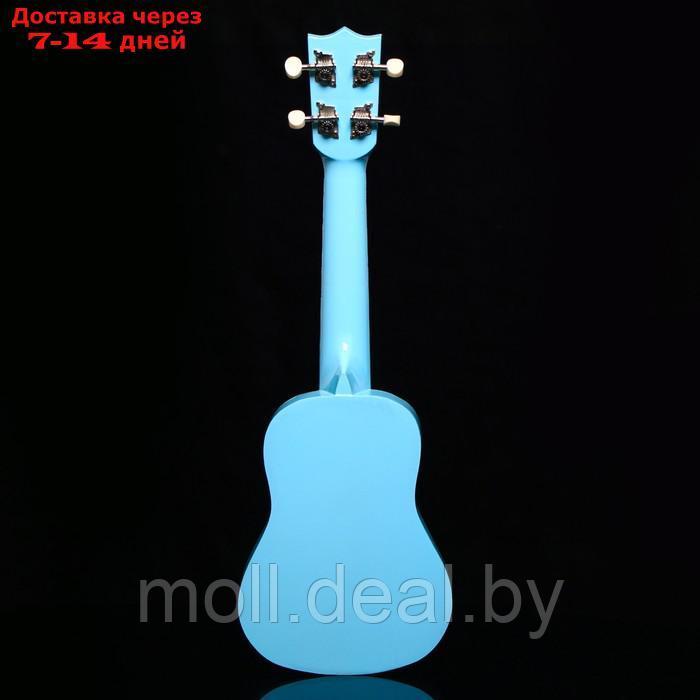 Игрушка музыкальная "Гитара" в голубом цвете, 54 × 17,5 × 6,5 см - фото 2 - id-p215258502