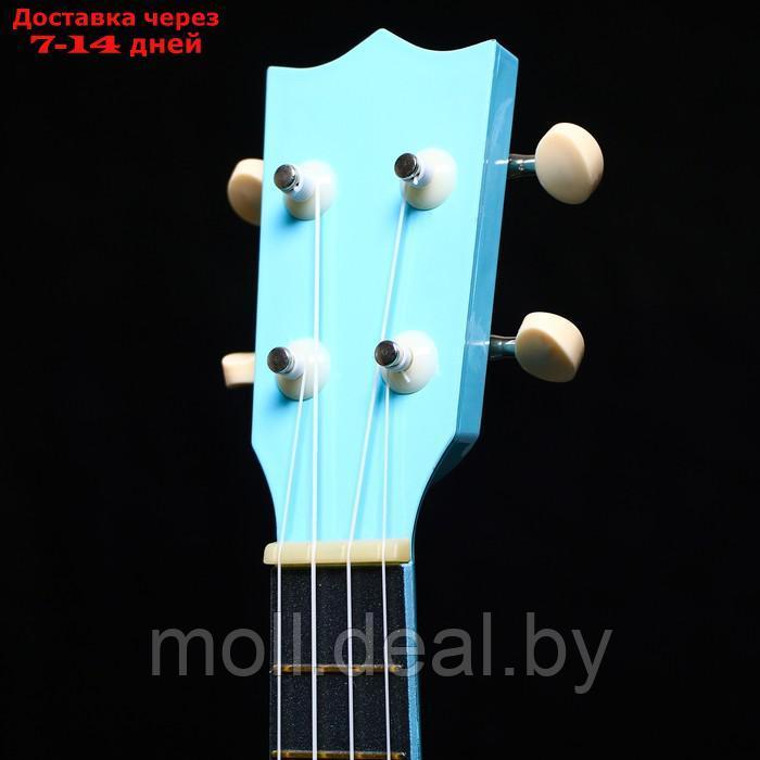 Игрушка музыкальная "Гитара" в голубом цвете, 54 × 17,5 × 6,5 см - фото 3 - id-p215258502