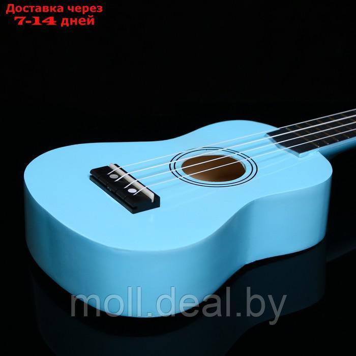 Игрушка музыкальная "Гитара" в голубом цвете, 54 × 17,5 × 6,5 см - фото 4 - id-p215258502