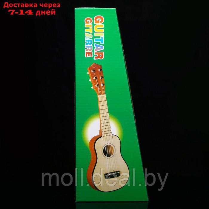 Игрушка музыкальная "Гитара" в голубом цвете, 54 × 17,5 × 6,5 см - фото 5 - id-p215258502