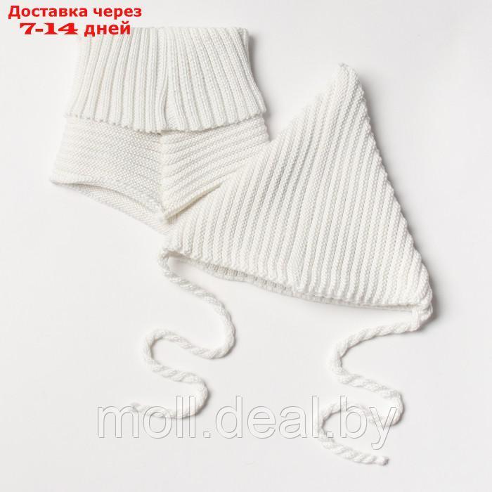 Комплект детский (шапка, снуд) MINAKU р-р 48-50, цвет молочный - фото 4 - id-p215258541