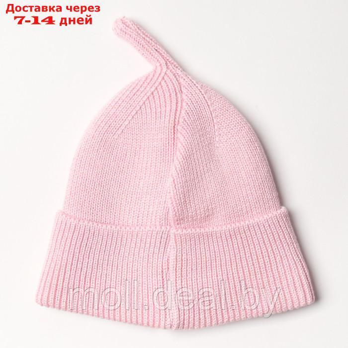 Шапка детская MINAKU р-р 50-52, цвет розовый - фото 3 - id-p215258651