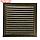 Решетка вентиляционная ZEIN Люкс РМ3030З, 300 х 300 мм, с сеткой, металлическая, золотая, фото 4