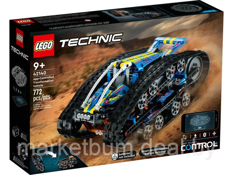 Конструктор LEGO Technic, Машина-трансформер 42140 - фото 3 - id-p215272533