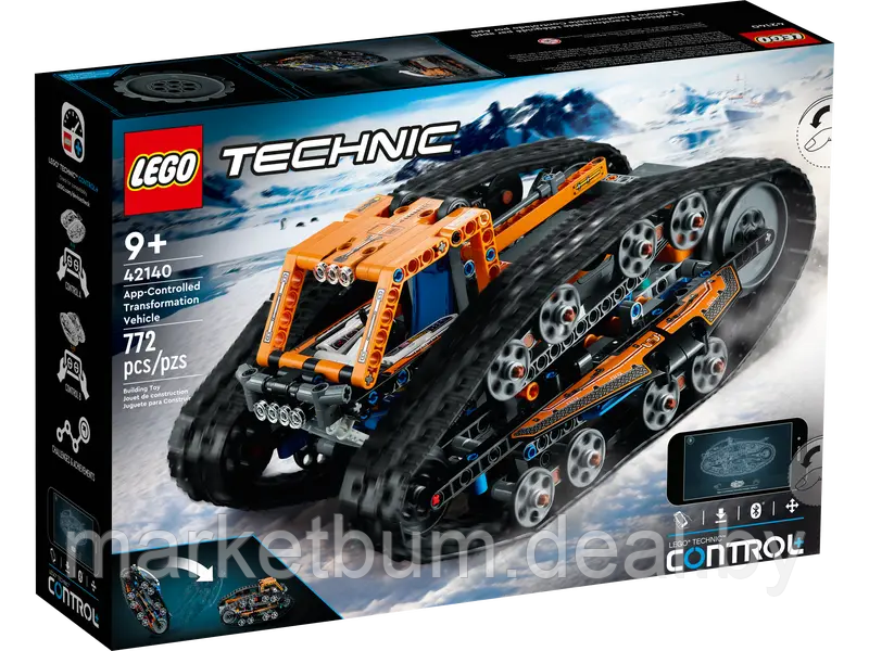 Конструктор LEGO Technic, Машина-трансформер 42140 - фото 2 - id-p215272533
