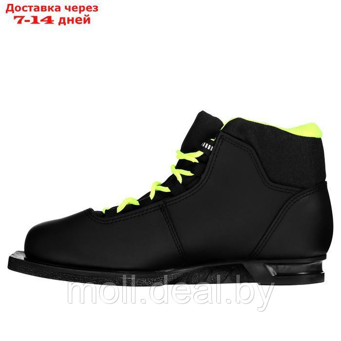 Ботинки лыжные Winter Star comfort, NN75, р. 40, цвет чёрный, лого лайм/неон - фото 9 - id-p215260454