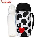 Термосумка для бутылочки "Люблю молоко", форма тубус